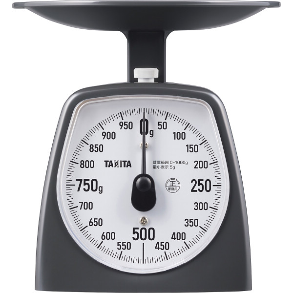 タニタ　アナログクッキングスケールダークグレー