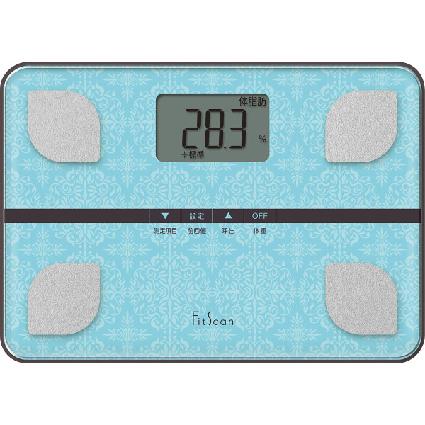 タニタ 体組成計 フィットスキャンブルー