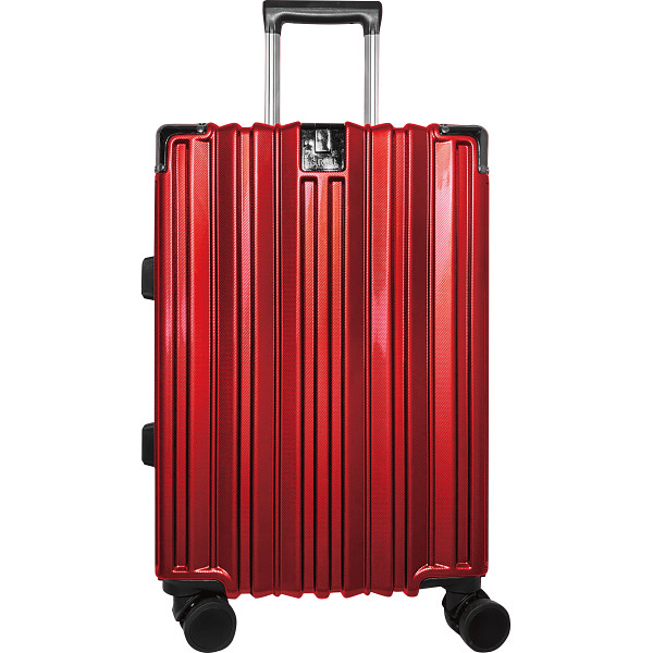 日本製スーツケースワインレッド