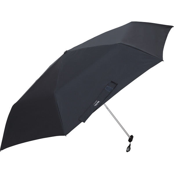 ウォーターフロント　ポケフラット（Ｒ）２．０　５５ｃｍ折りたたみ傘ブラック