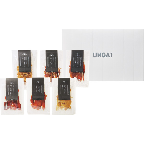 小樽百貨ＵＮＧＡ↑ 北前吟撰 海産珍味６種セット