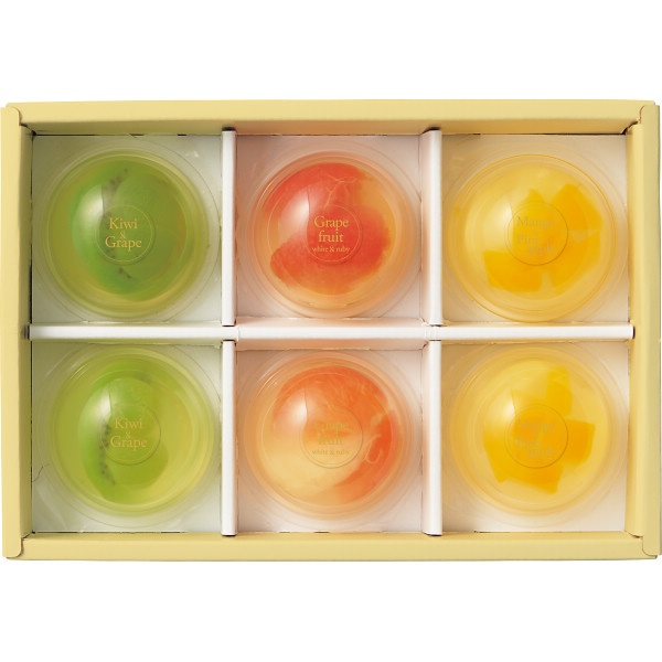 ザ・スウィーツ フルフルフルーツゼリー（６個）