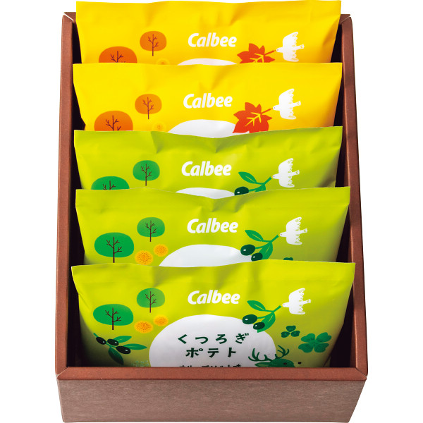 カルビー くつろぎポテト（５袋）