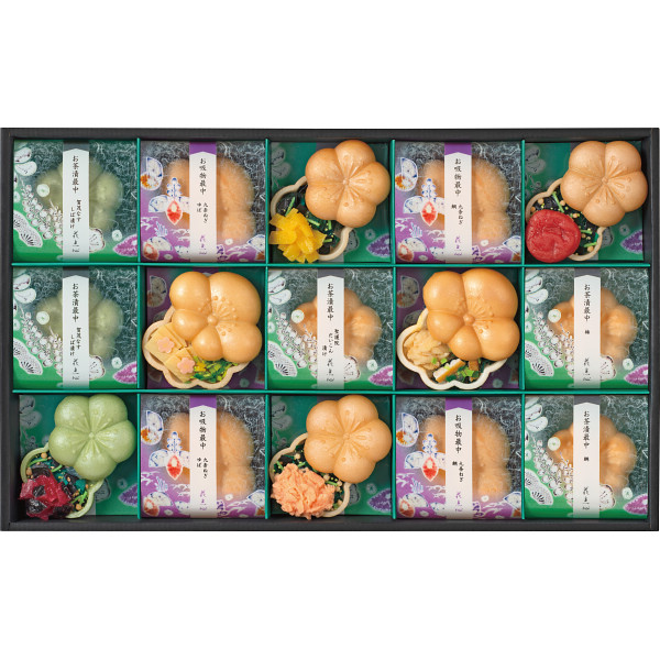 京都・辻が花 お茶漬・お吸物最中詰合せ