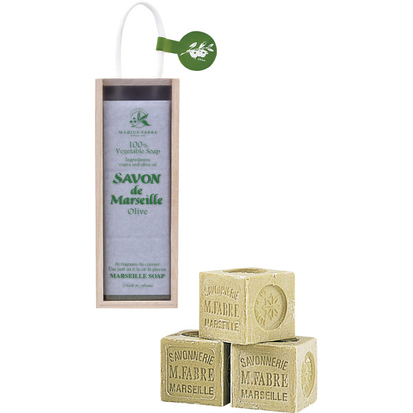 サボンドマルセイユ　木箱ギフトオリーブ