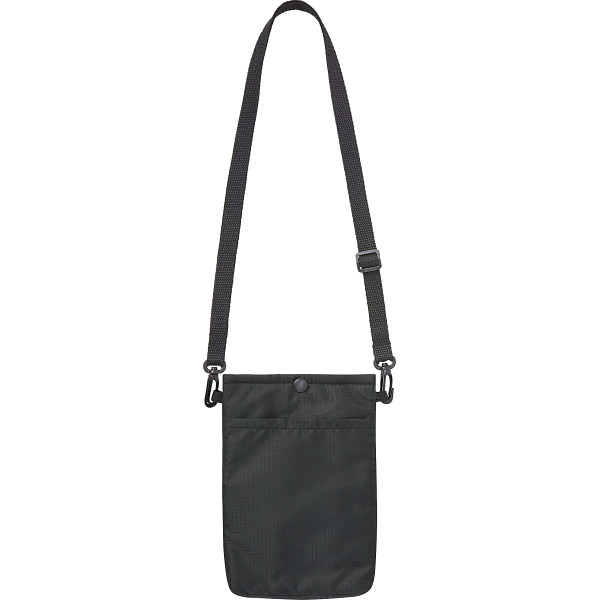 テントクロス 撥水マルチショルダーブラック