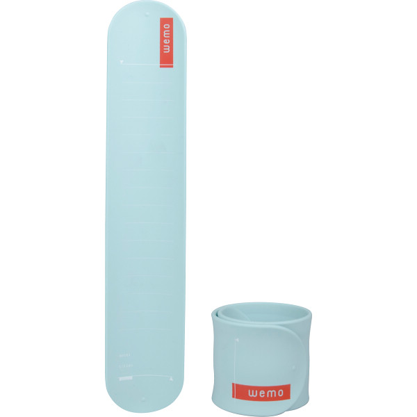 ウェアラブルメモ ｗｅｍｏ「バンド」タイプブルー