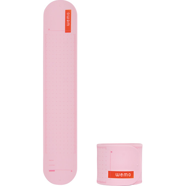 ウェアラブルメモ ｗｅｍｏ「バンド」タイプピンク