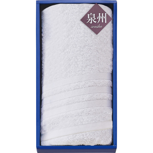 泉州 白フェイスタオル