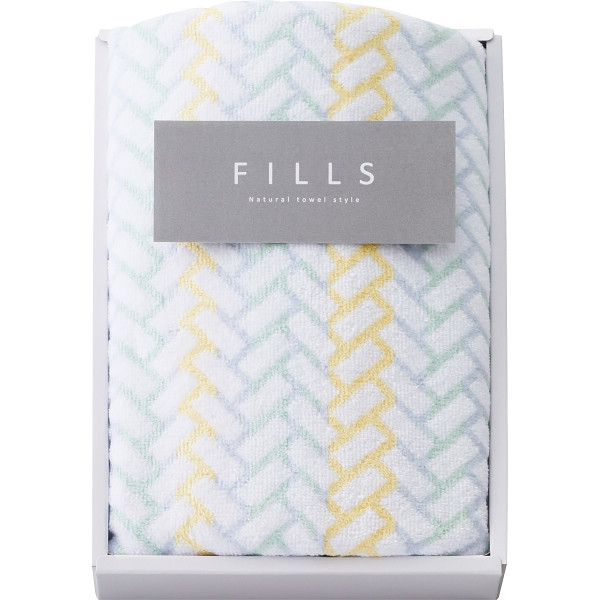 ＦＩＬＬＳ フェイスタオルカラーヘリンボーン