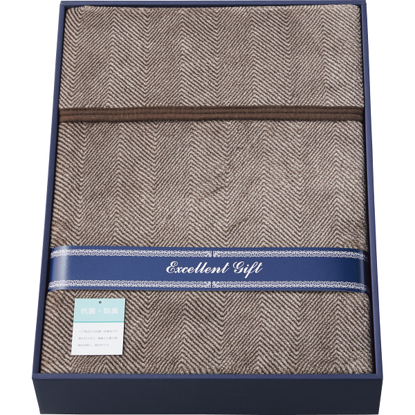 抗菌防臭加工あったか毛布ベージュ