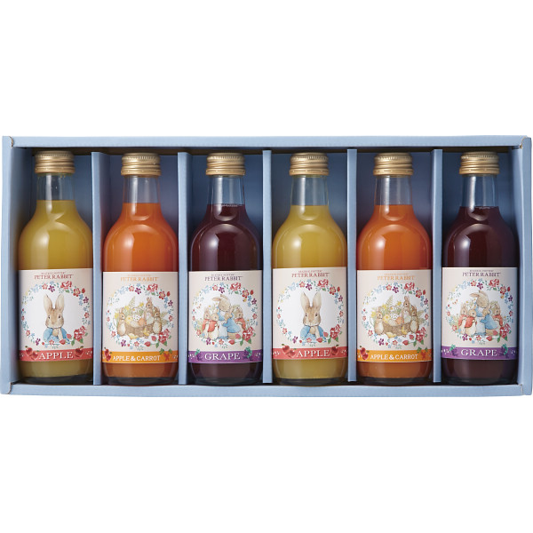 ピーターラビットＴＭジュース（６本）お名入れなし