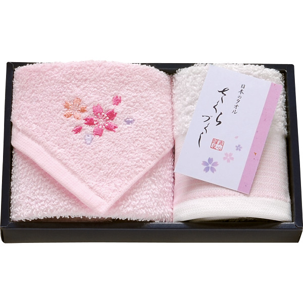 泉州さくらづくし ハンドタオル・タオルハンカチセット