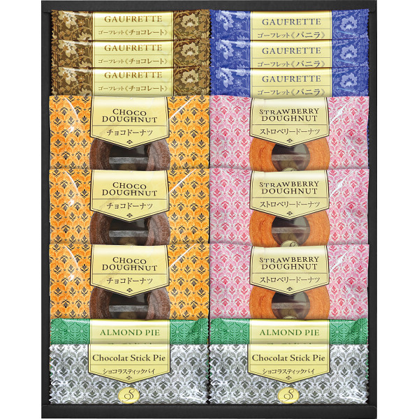 Ｓｅｎｊｕｄｏ　ゴーフレット・焼ドーナツ　スイーツセレクト