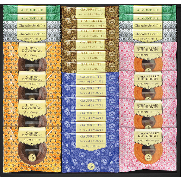 Ｓｅｎｊｕｄｏ　ゴーフレット・焼ドーナツ　スイーツセレクト