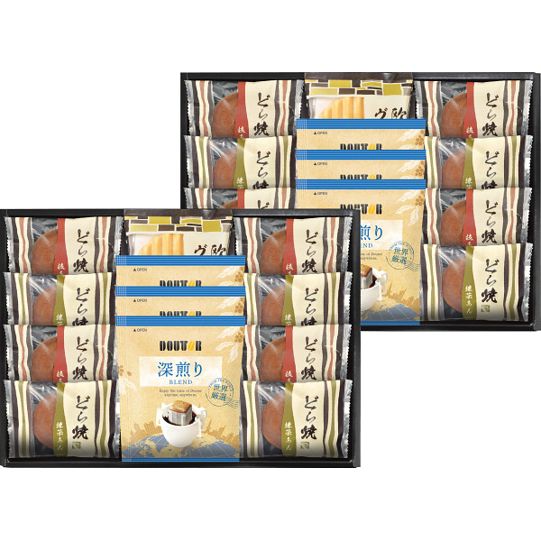 ドトールコーヒー＆どら焼き詰合せ