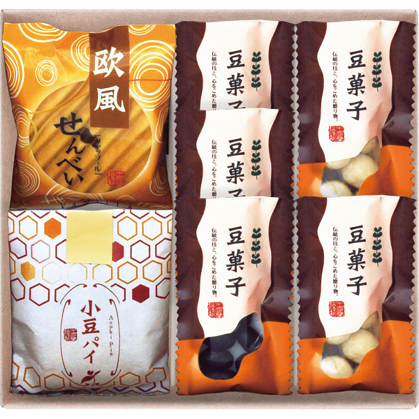 小豆パイ・欧風せんべい和菓子詰合せ