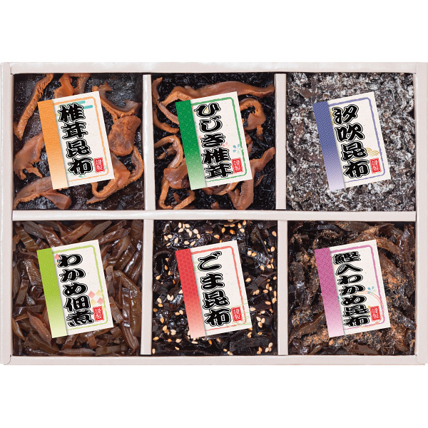 御昆布　佃煮６品詰合せ