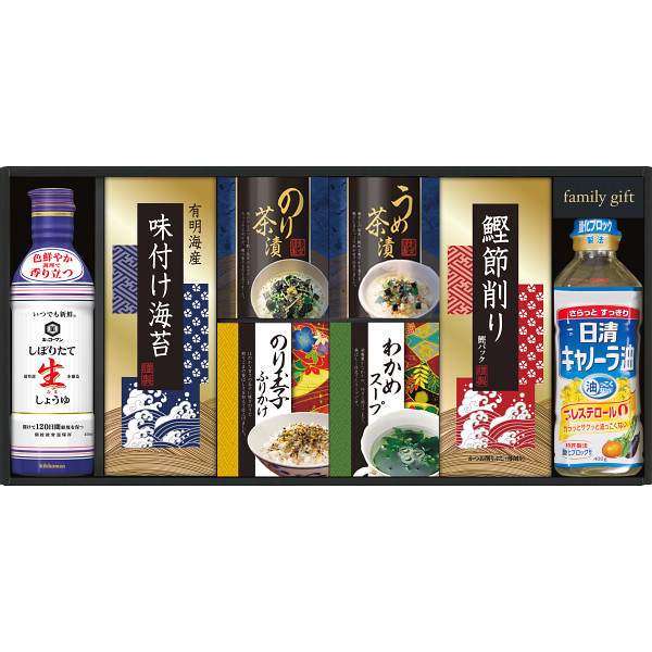 キッコーマン　生しょうゆ＆和食詰合せ