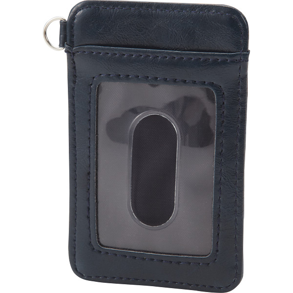 イルムス パスケースネイビー