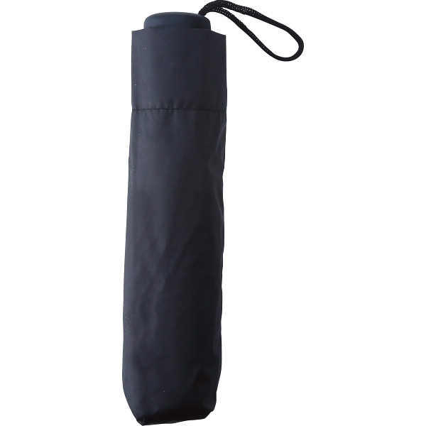 ジミージー　晴雨兼用ＵＶ加工　折りたたみ傘（５５ｃｍ）ブラック１