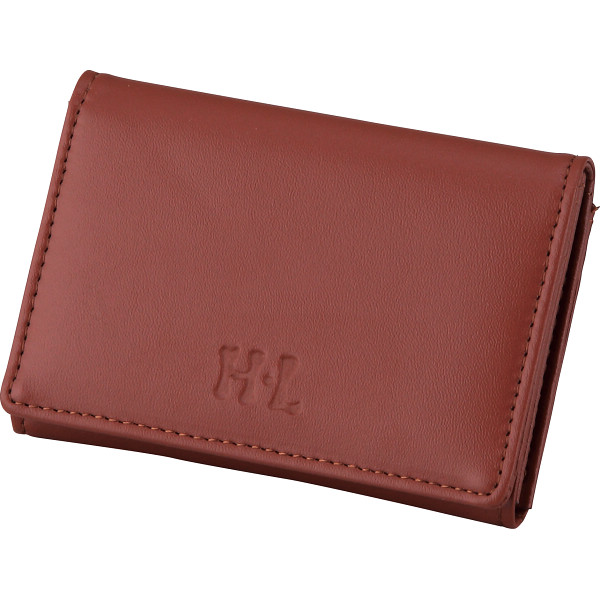 アッシュエル 名刺入れブラウン