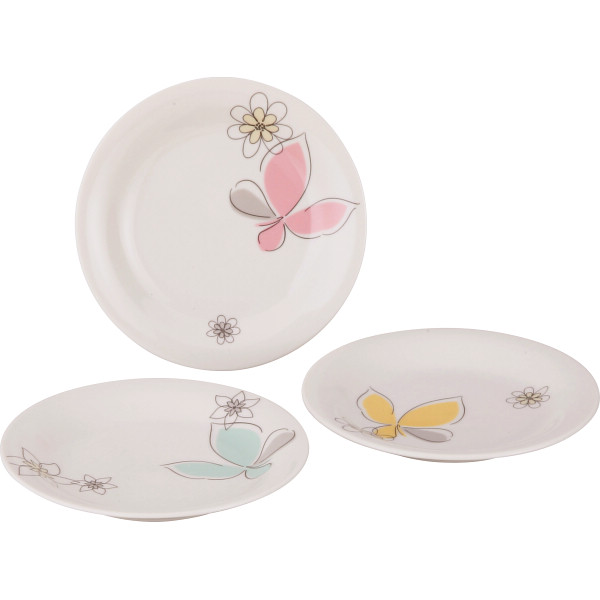 ハナエモリ　ペタル　トリオ１６プレートセット