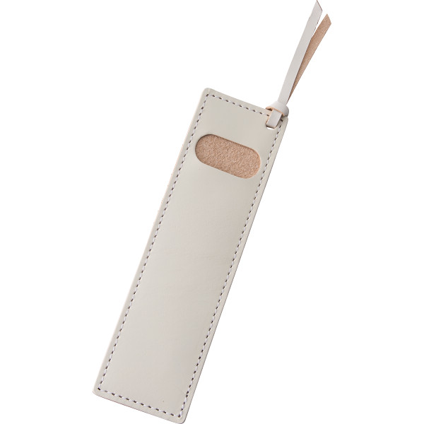 革工房いんのしま しおりにもなるペンケースホワイト