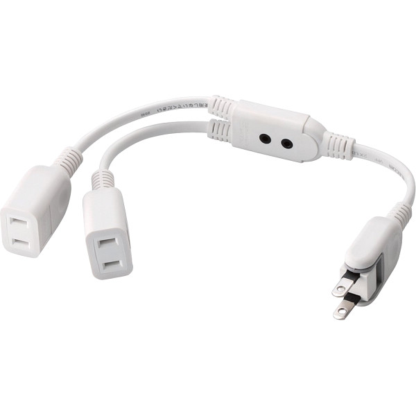 エレコム　ＡＣアダプタ接続ケーブル　２０ｃｍホワイト