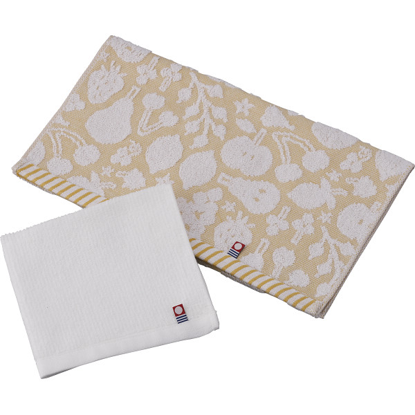 カラー イハナ フェイス・ハンドタオルセット