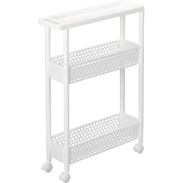 スーパースリムワゴンラック３段