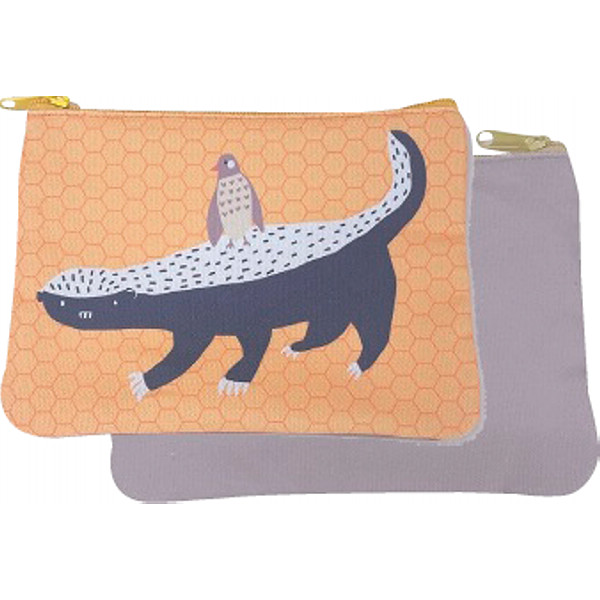 イッソ・エッコ　マルチポーチベージュ・ラーテル