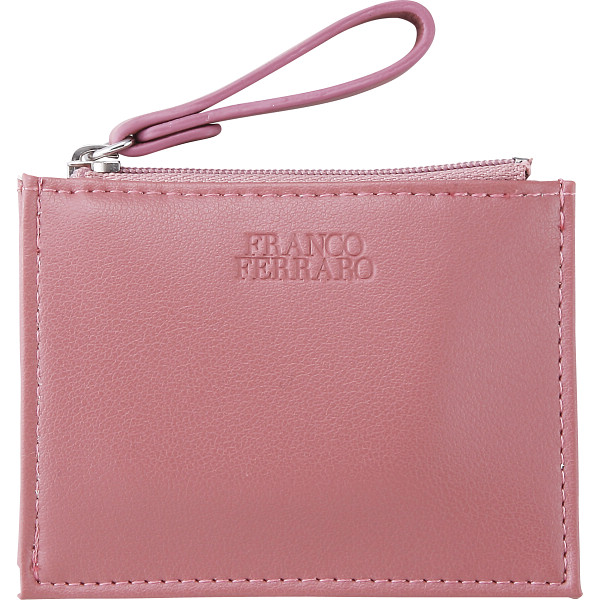 フランコフェラーロ キーリング付きコインパースピンク
