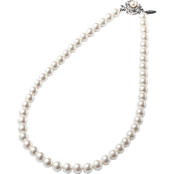 ミチコ ロンドン コシノ パールネックレスホワイト