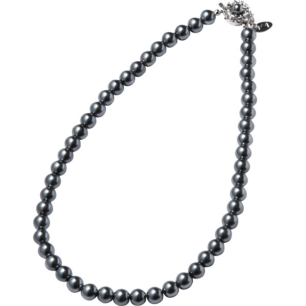 ミチコ ロンドン コシノ パールネックレスグレー