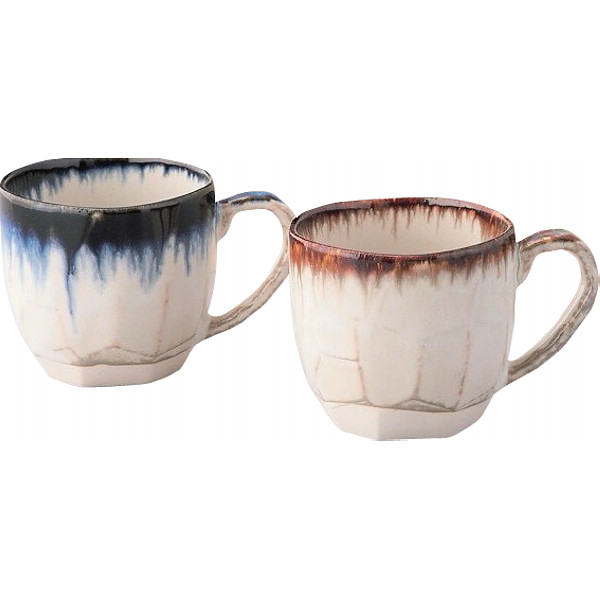 ドリップ　ペアマグカップ