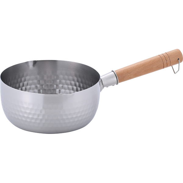 ステンレス雪平鍋（１８ｃｍ）目盛付