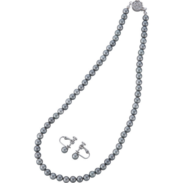 アトリエエトラ 貝パールセットグレー