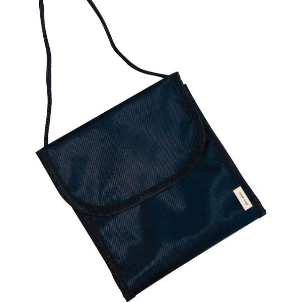 アン・アン　ネックポーチ　カラビナ付きブラック