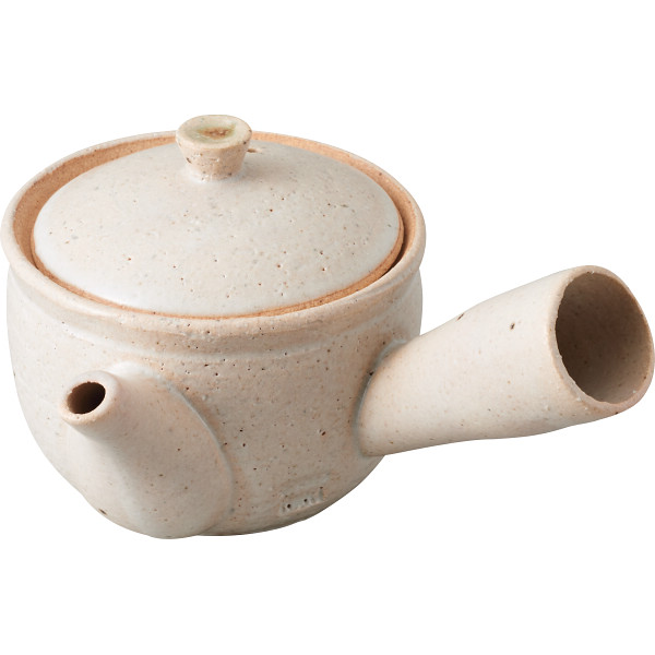 信楽焼 シガラキ急須白