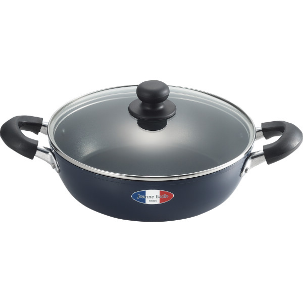 ジャンヌ・エコール アルミ両手浅鍋（２４ｃｍ）