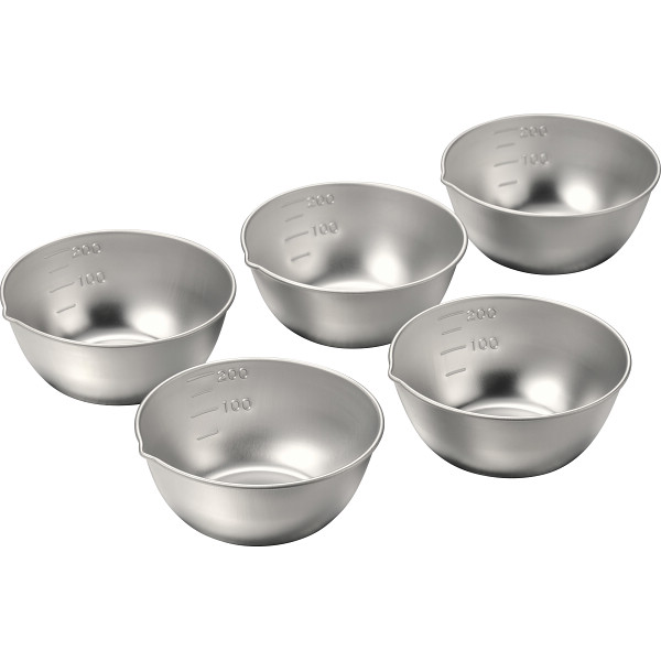 燕三　ステンレス小分けボウル１０ｃｍ　５個組