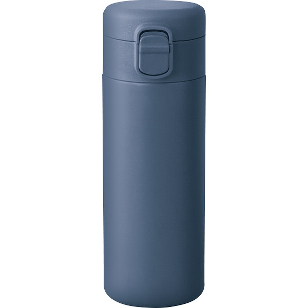 フォルテック　ワンタッチ栓シームレスボトル（３５０ｍｌ）ネイビー