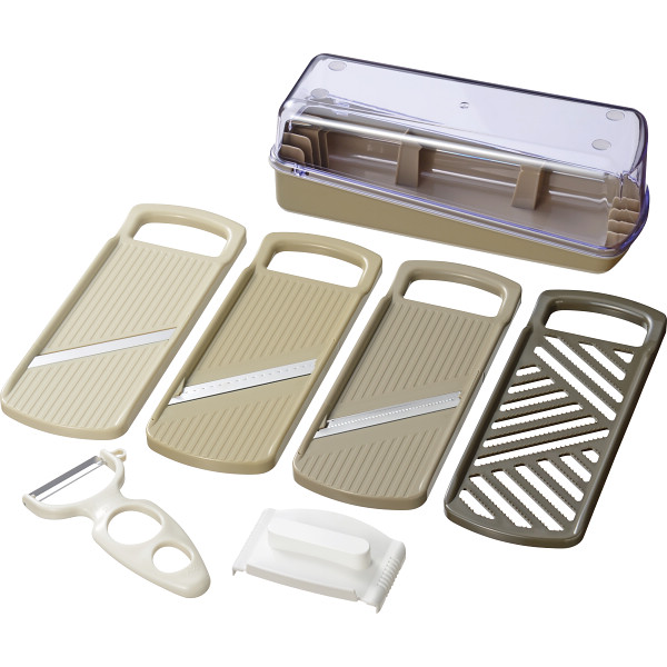 モットプラス　マルチスライサー＆三徳ピーラーセット