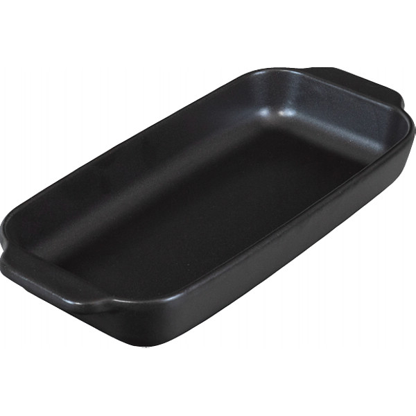 マジカリーノ　レンジで発熱する角型皿（ロング）