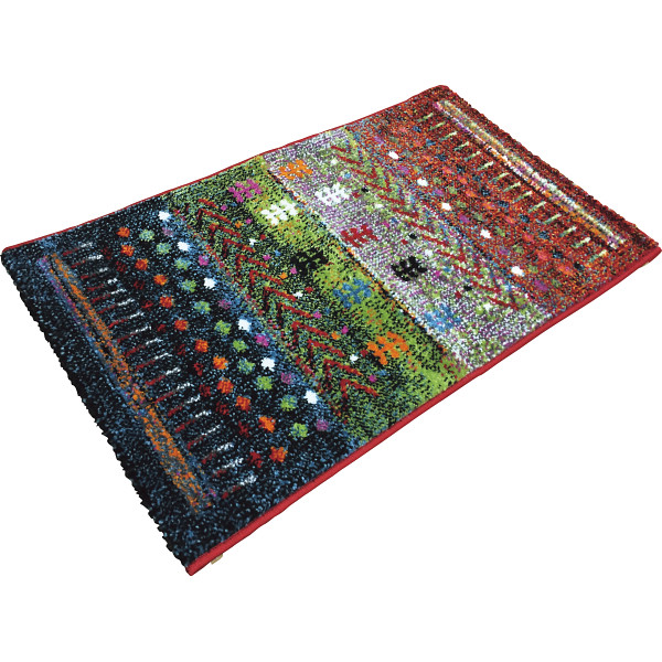 トルコ製ウィルトン玄関マット（ＭＡ）５０グリーン