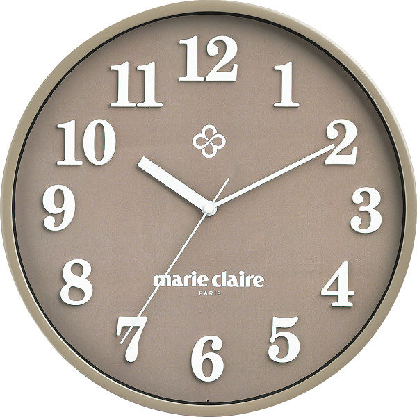 壁掛け時計セピア