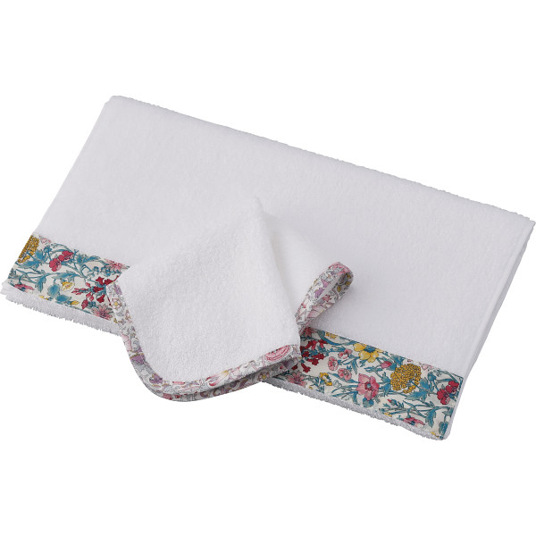 プリマロゼッタ　フェイスタオル・ミニハンカチセット