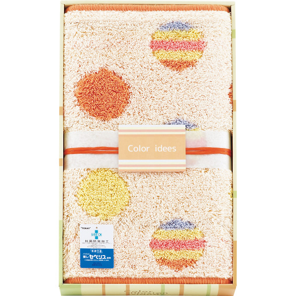 カラーイデー バスマット ドット