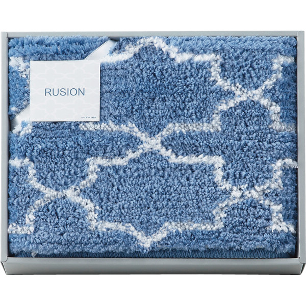 ルシオン バスマットブルー